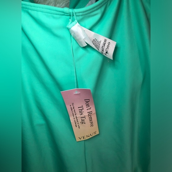 VENUS Aqua One-Piece Swimsuit NWT Size 16 - Picture 9 of 15